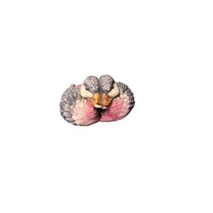 Artefice Ottanta Made in‎ Italy Miniature Figurine Two Birds Kissing
